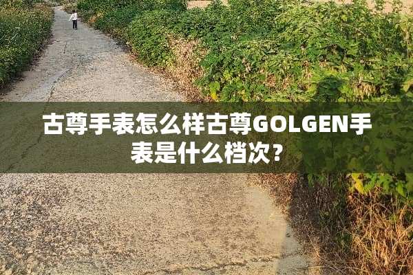 古尊手表怎么样古尊GOLGEN手表是什么档次？