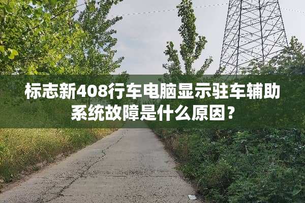 标志新408行车电脑显示驻车辅助系统故障是什么原因？