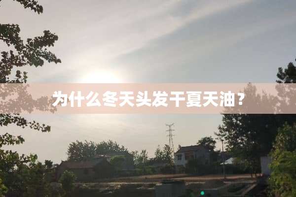 为什么冬天头发干夏天油？
