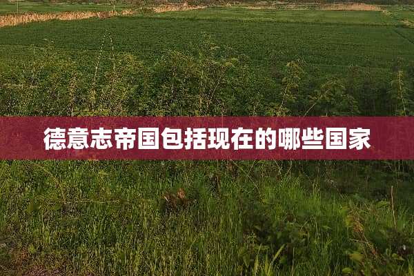德意志帝国包括现在的哪些国家