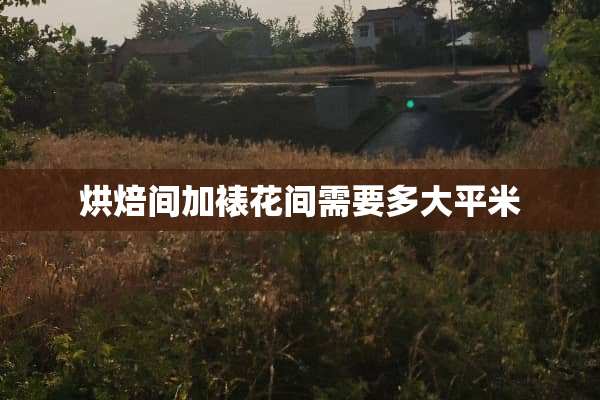 烘焙间加裱花间需要多大平米