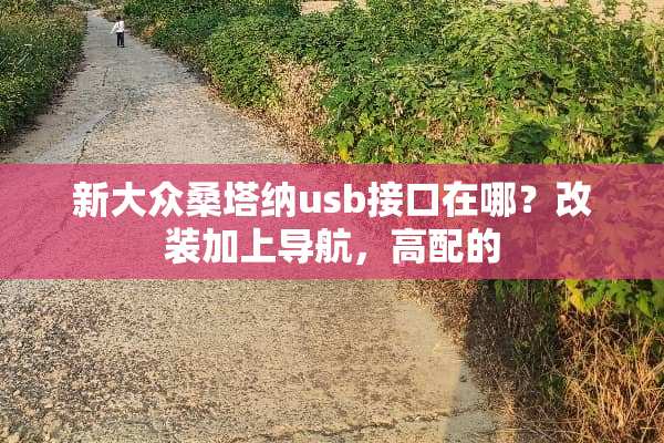 新大众桑塔纳usb接口在哪？改装加上导航，高配的