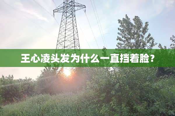 王心凌头发为什么一直挡着脸？