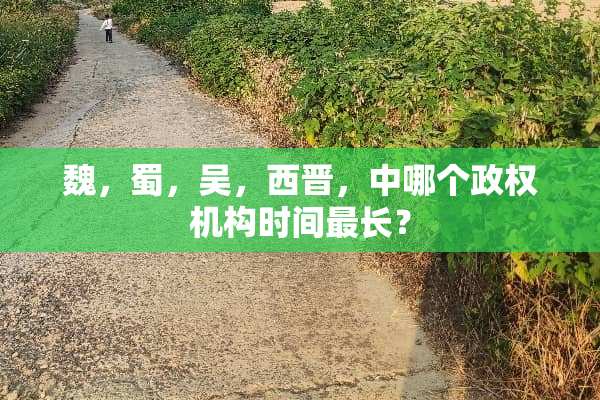 魏，蜀，吴，西晋，中哪个政权机构时间最长？