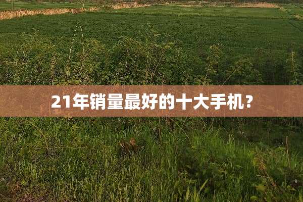 21年销量最好的十大手机？