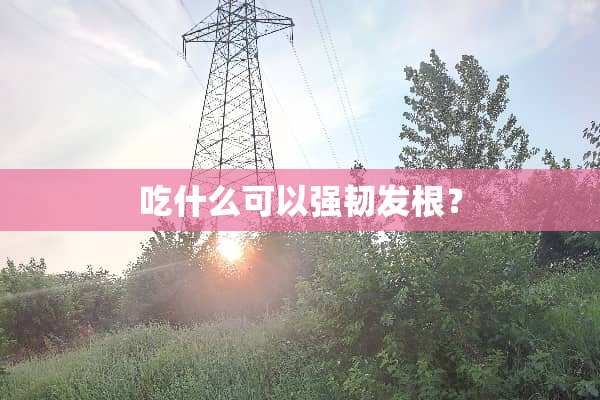 吃什么可以强韧发根？