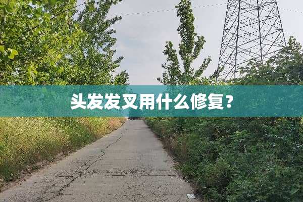头发发叉用什么修复？