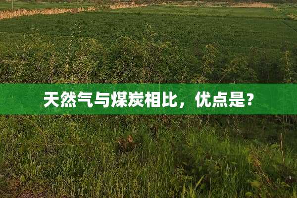 天然气与煤炭相比，优点是？