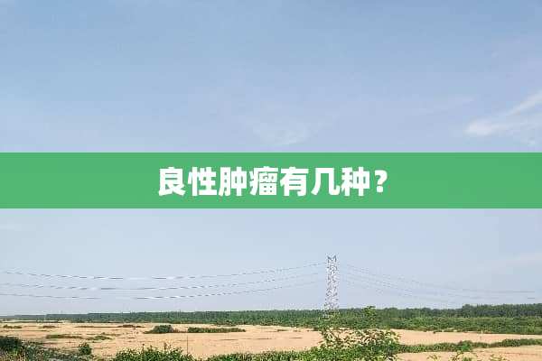 良性肿瘤有几种？