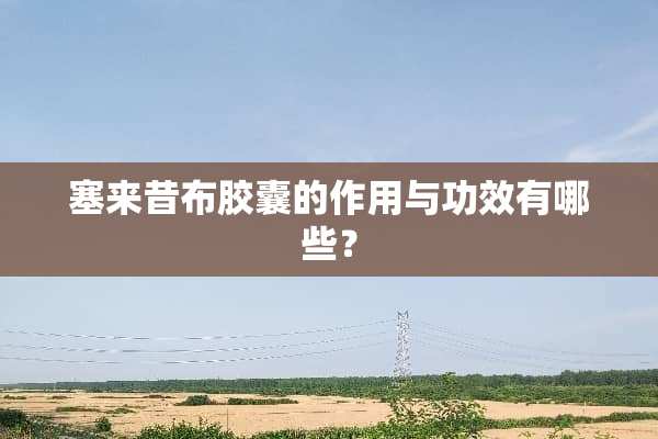 塞来昔布胶囊的作用与功效有哪些？