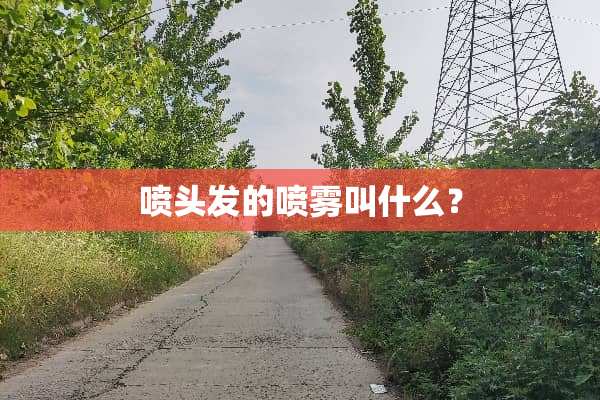 喷头发的喷雾叫什么？