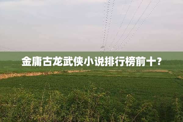 金庸古龙武侠小说排行榜前十？