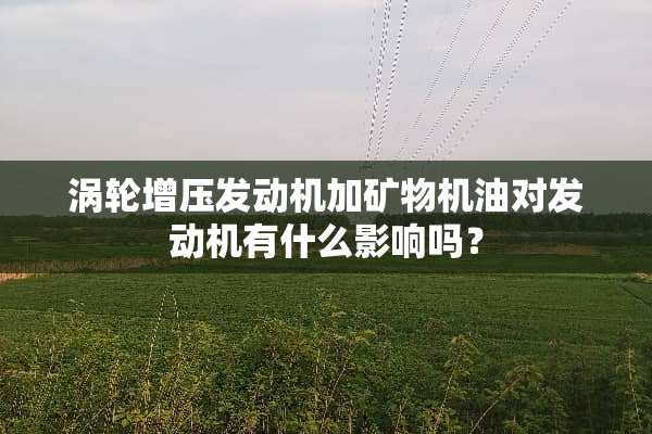 涡轮增压发动机加矿物机油对发动机有什么影响吗？