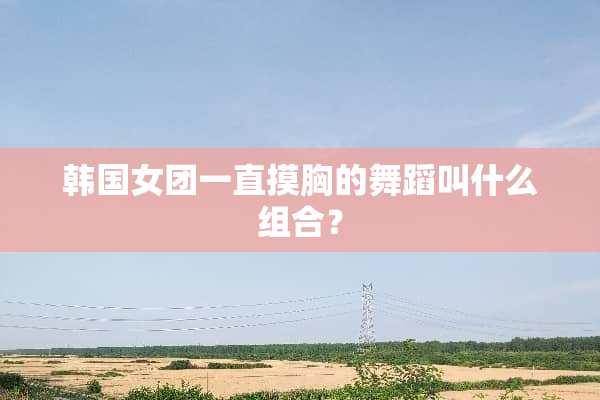 韩国女团一直**的舞蹈叫什么组合？