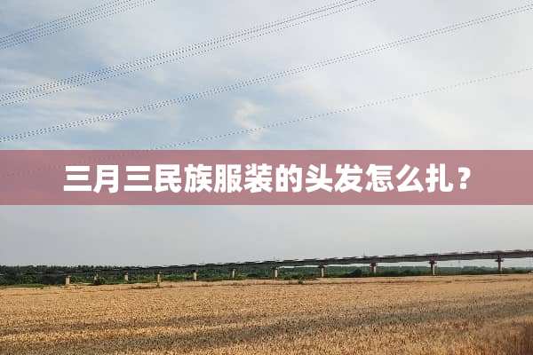 三月三民族服装的头发怎么扎？