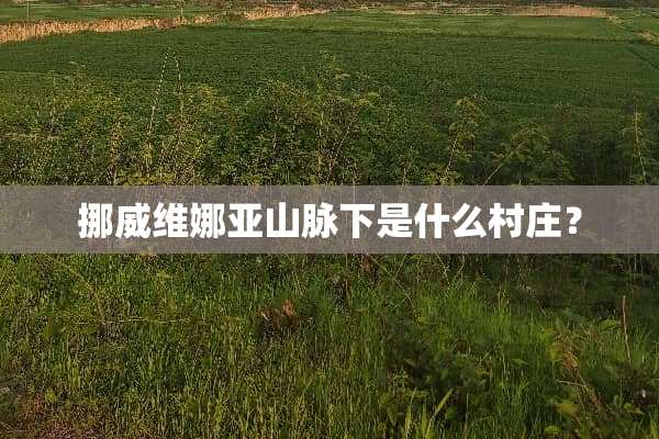 挪威维娜亚山脉下是什么村庄？