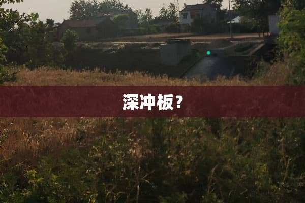 深冲板？