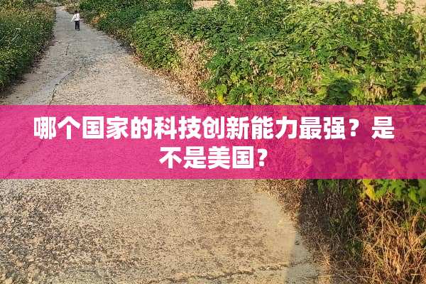 哪个国家的科技创新能力最强？是不是美国？