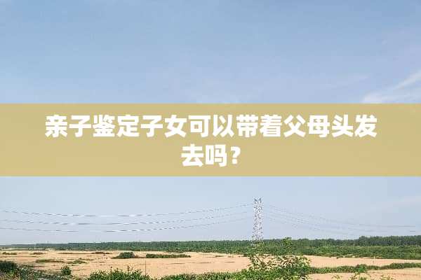亲子鉴定子女可以带着父母头发去吗？