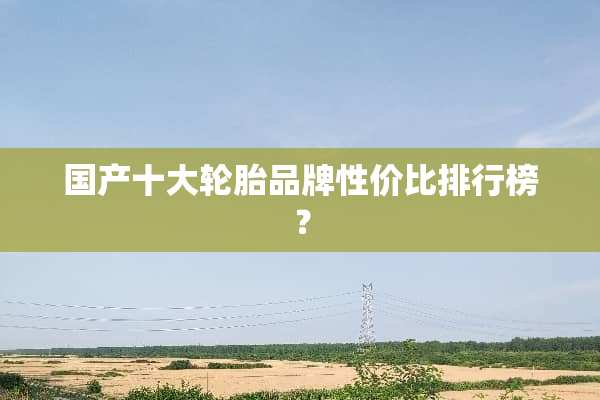 国产十大轮胎品牌性价比排行榜？