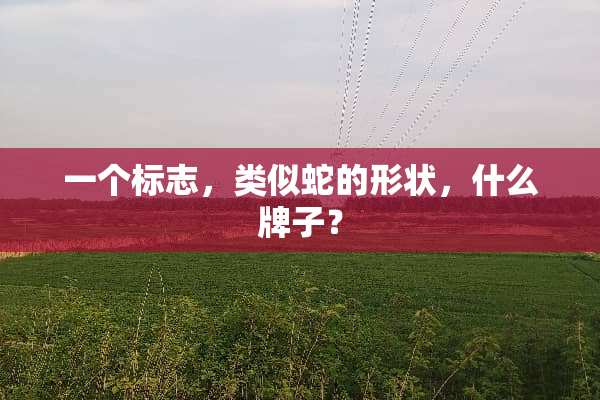 一个标志，类似蛇的形状，什么牌子？
