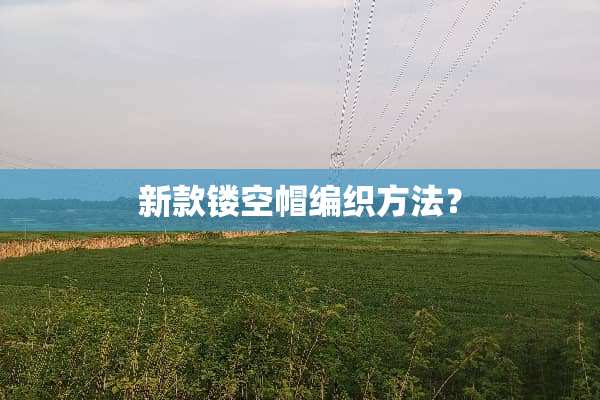 新款镂空帽编织方法？