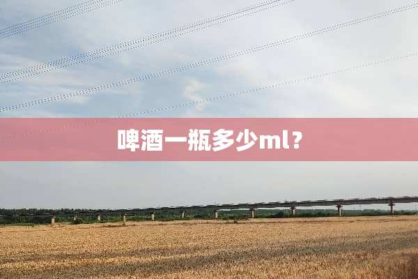 啤酒一瓶多少ml？