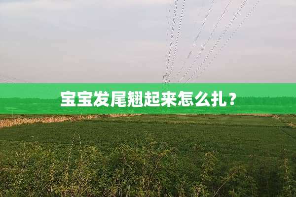 宝宝发尾翘起来怎么扎？