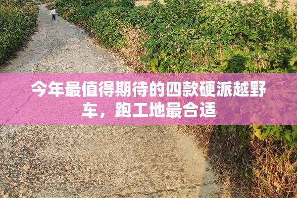 今年最值得期待的四款硬派越野车，跑工地最合适