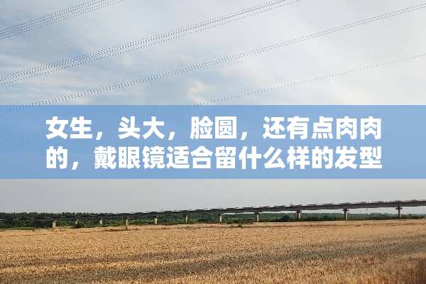 女生，头大，脸圆，还有点肉肉的，戴眼镜适合留什么样的发型啊？