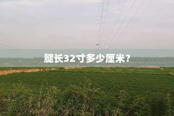 腿长32寸多少厘米？
