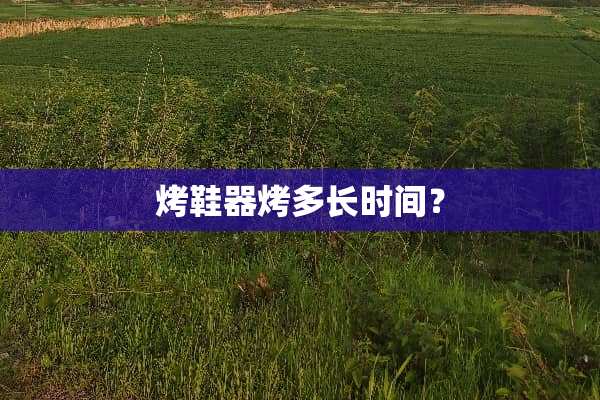 烤鞋器烤多长时间？