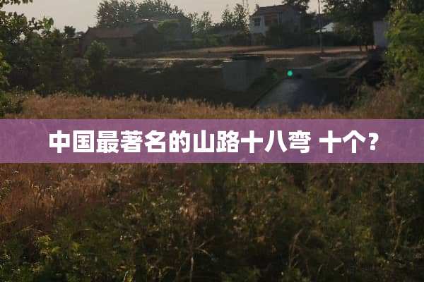 中国最著名的山路十八弯 十个？