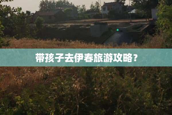 带孩子去伊春旅游攻略？
