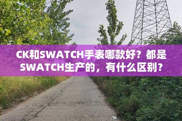 CK和SWATCH手表哪款好？都是SWATCH生产的，有什么区别？
