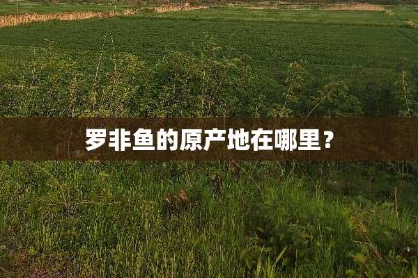 罗非鱼的原产地在哪里？