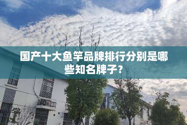 国产十大鱼竿品牌排行分别是哪些知名牌子？