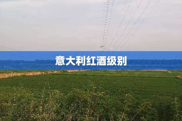 意大利红酒级别