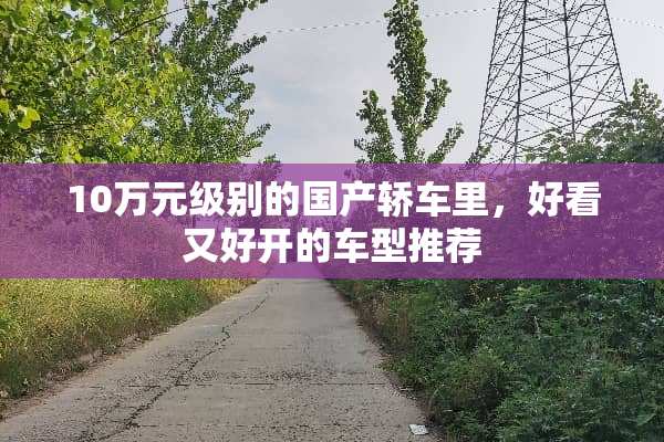 10万元级别的国产轿车里，好看又好开的车型推荐