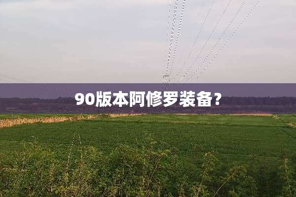 90版本阿修罗装备？