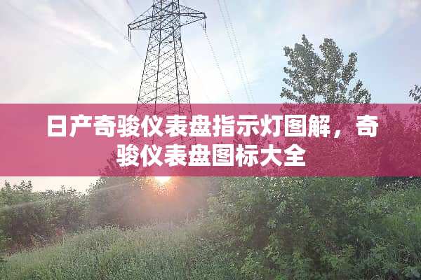 日产奇骏仪表盘指示灯图解，奇骏仪表盘图标大全