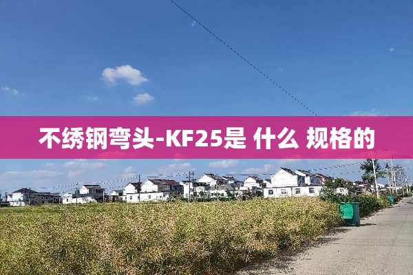 不绣钢弯头-KF25是 什么 规格的