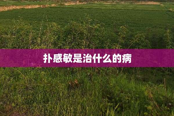 扑感敏是治什么的病