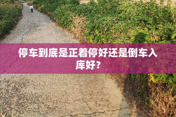 停车到底是正着停好还是倒车入库好？