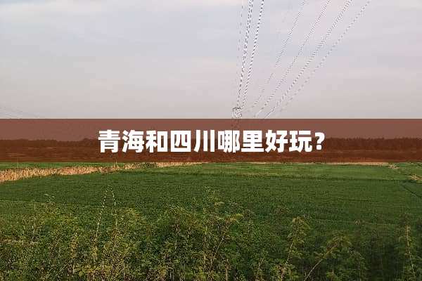 青海和四川哪里好玩？