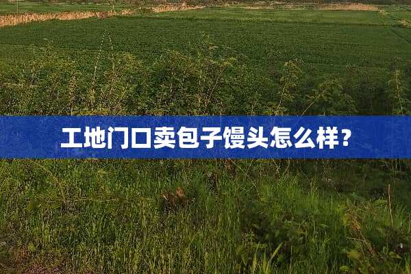 工地门口卖包子馒头怎么样？