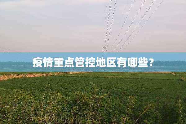 疫情重点管控地区有哪些？