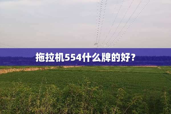 拖拉机554什么牌的好？
