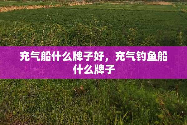 充气船什么牌子好，充气钓鱼船什么牌子