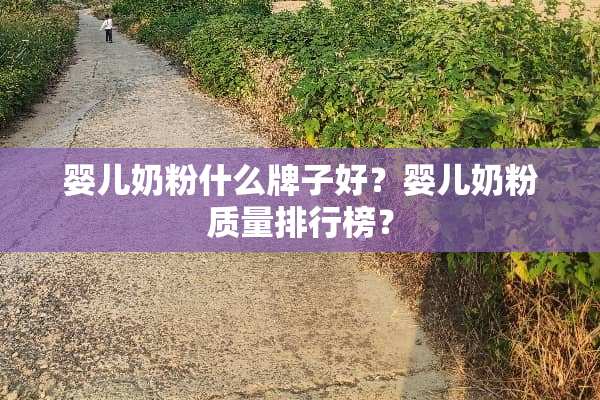 婴儿奶粉什么牌子好？婴儿奶粉质量排行榜？